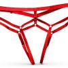 ADOSSAC Tangas Femme Lingerie Bandage G-String Lot de 2