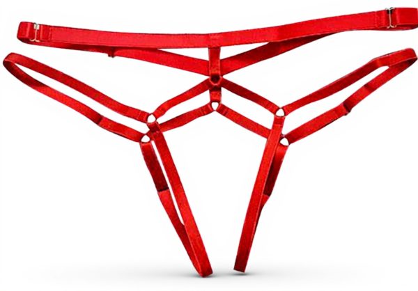 ADOSSAC Tangas Femme Lingerie Bandage G-String Lot de 2