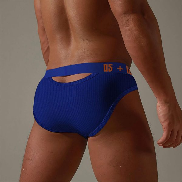 ADOSSAC Slip Homme Coton String Respirant Confortable-3