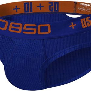 ADOSSAC Slip Homme Coton String Respirant Confortable-0