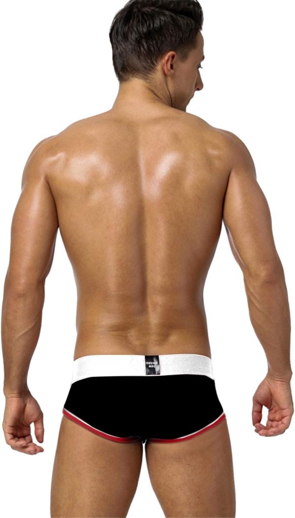 ADOSSAC String Homme Maille Nylon Respirant Sous-vêtements-2