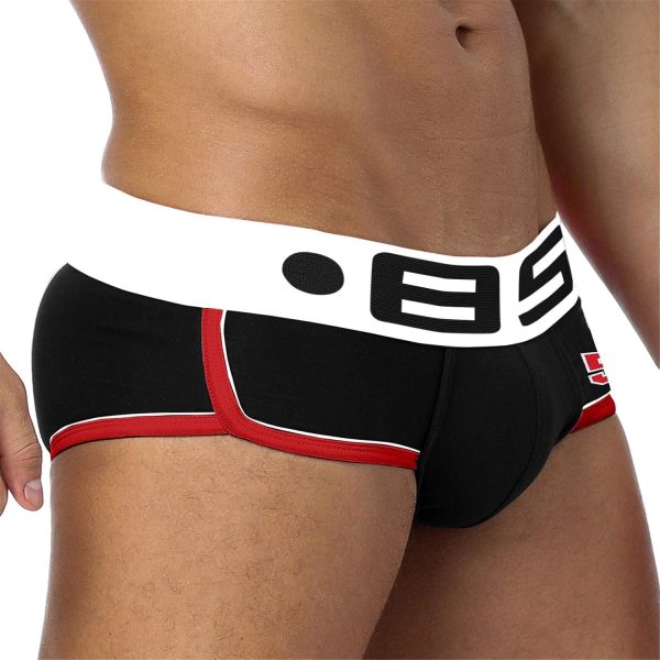 ADOSSAC String Homme Maille Nylon Respirant Sous-vêtements-3