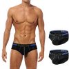 Slip Homme ADOSSAC Coton Confortable Élégant Lot de 2