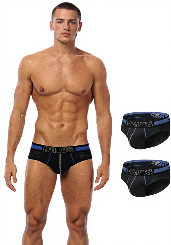 Slip Homme ADOSSAC Coton Confortable Élégant Lot de 2