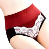 Culotte femme coton taille haute lot de 5 slips dentelle