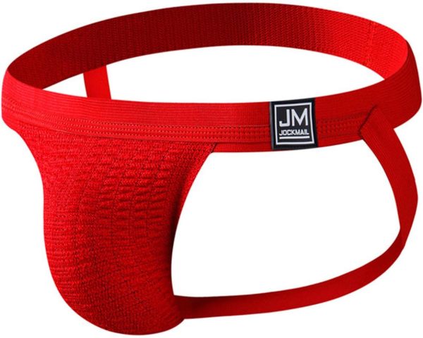 String Homme Classic Sports Fitness Double Thong T Back-2