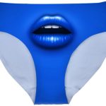 Culotte sans couture Showudesigns sexy lèvres design femme-0