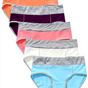 ADOSSAC Culottes Femme Coton Taille Haute Gainante Ventre