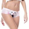 ADOSSAC Femme Stretch Taille Basse sous-vêtements Douce Bikini Slips Sport Culottes Confortables et Respirantes