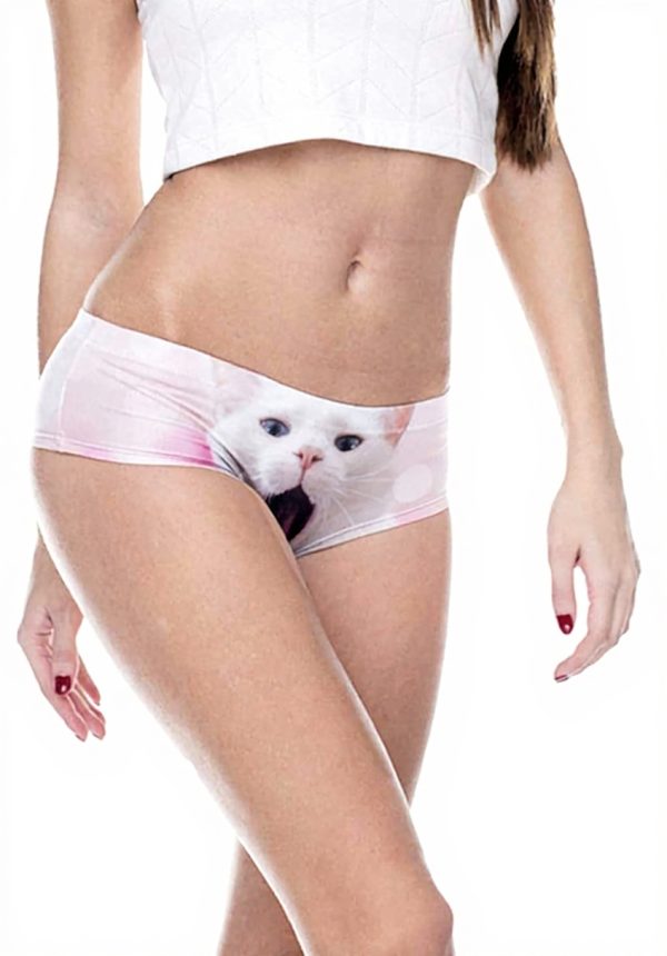 ADOSSAC Femme Stretch Taille Basse sous-vêtements Douce Bikini Slips Sport Culottes Confortables et Respirantes