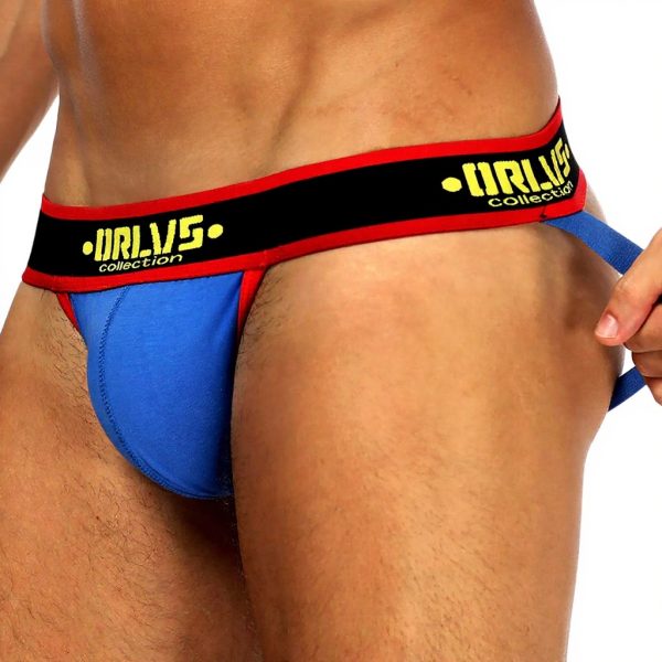 ADOSSAC Slips Homme Respirants Coton Imprimé Boxer Briefs