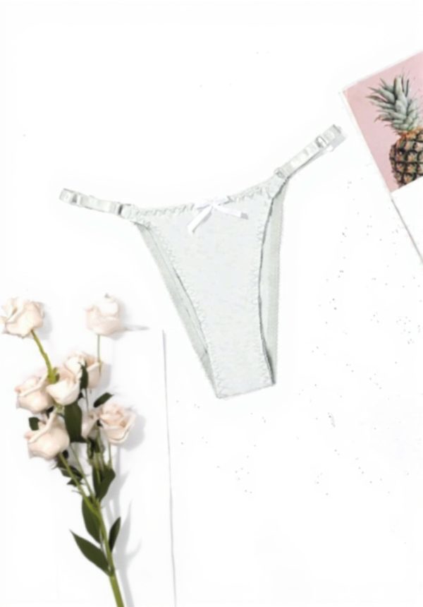 Culotte femme string sans couture vert L Generic sexy