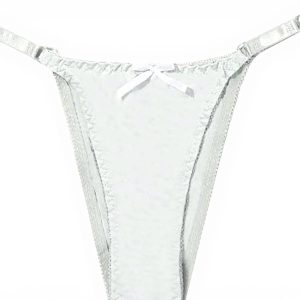 Culotte femme string sans couture vert L Generic sexy