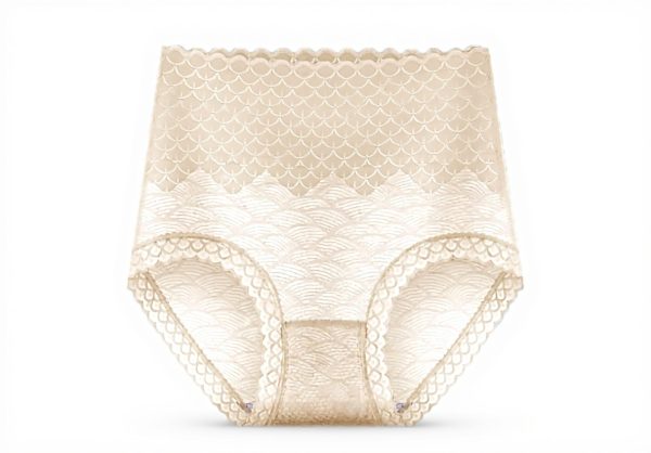 Culotte taille haute coton respirant femme lingerie