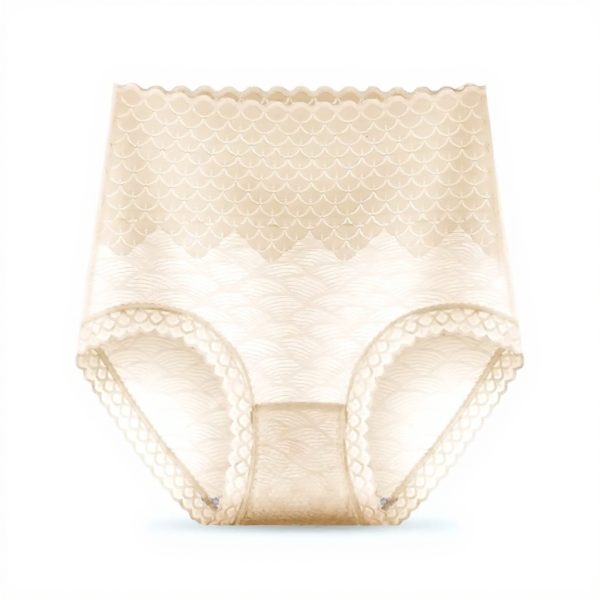 Culotte taille haute coton respirant femme lingerie