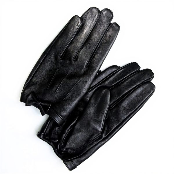 Gants femme cuir tendance Dvbfufv noeud doux chauds