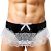 G-String Bikini Dentelle Homme Sous-vêtements Sexy Nuit