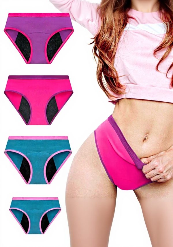 Culottes menstruelles adolescentes bambou MOOPRA absorption