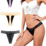 Shaperisfree string dentelle femme coton menstruel étanche