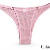 Culotte hipster femme dentelle coton doux rose L Generic