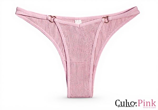 Culotte hipster femme dentelle coton doux rose L Generic