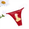 String femme extensible doux lingerie sexy Generic Rouge M