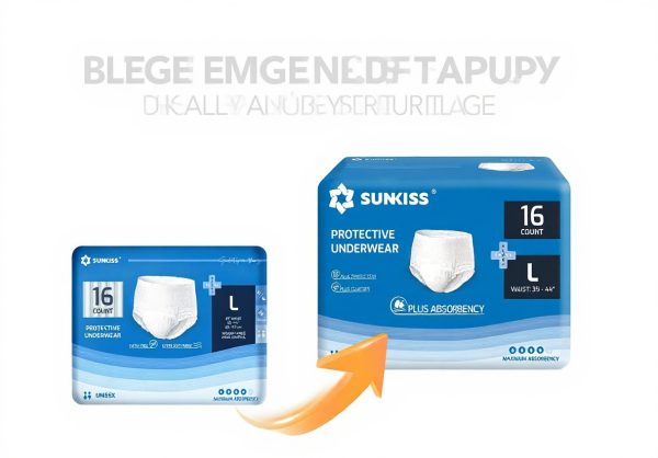 Culottes incontinence SUNKISS absorbantes anti-fuites