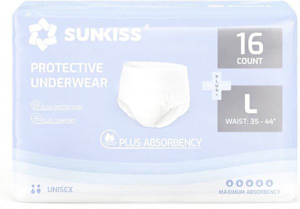Culottes incontinence SUNKISS absorbantes anti-fuites
