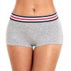 ZLYC Culottes Boxer Femme Coton Élasthanne Confortable