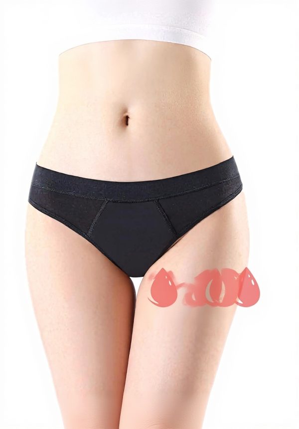 Culotte menstruelle ZVZK 20ml absorbant string lavable