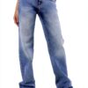 Jean Femme StreetWear Loose Fit Bleu Bestseller-2