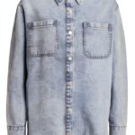 Veste denim femme Bestseller coupe surdimensionnée coton-0