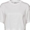 T-shirt Bestseller Femme Coton Manches Courtes Blanc Noir-3