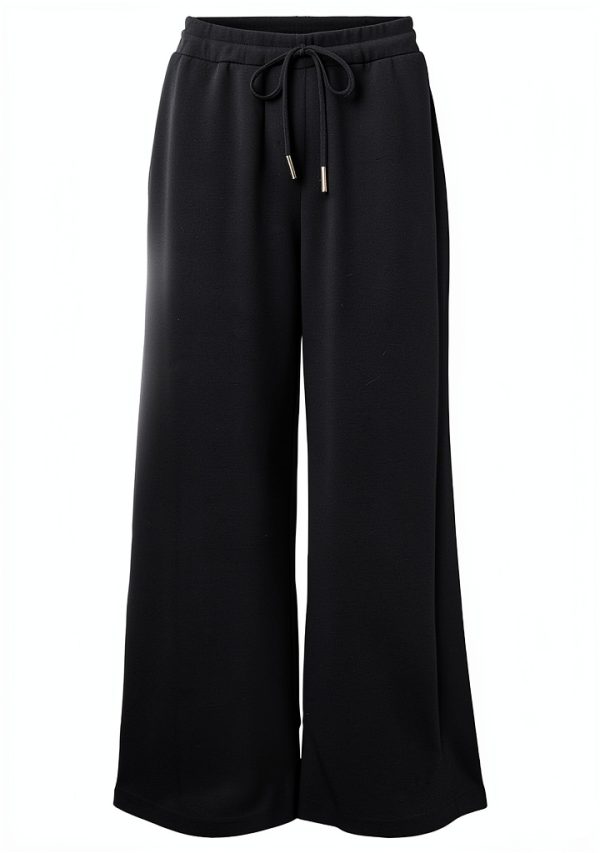 Pantalon large femme NOISY MAY taille élastique cordon