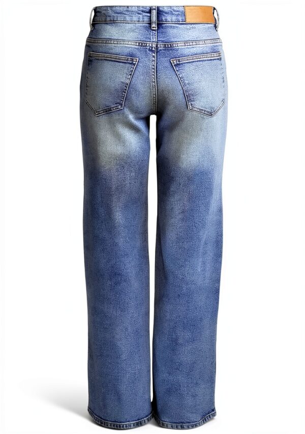 Jean Femme StreetWear Loose Fit Bleu Bestseller-8