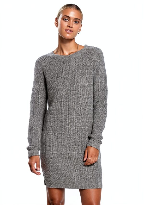 Pull tricoté Bestseller lourd coton polyacrylic femme-1