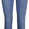 Jeans Bestseller Femme Forme Evasée Coton Extensible Bleu-1