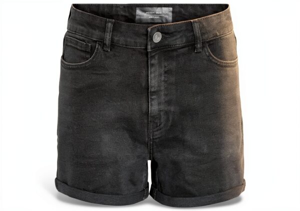 Shorts femme Bestseller noir design 5 poches confortable-1
