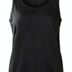 Débardeur Bestseller Femme Col Rond Coupe Décontractée Blanc-0