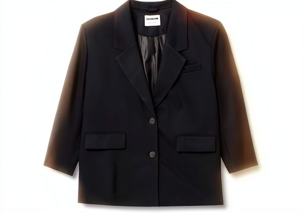 Blazer femme Bestseller polyester recyclé grande taille noir