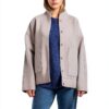 Blouson femme NMHALSTON col haut coupe oversize décontracté-2