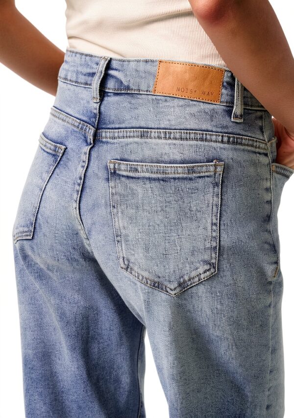 Jean Femme StreetWear Loose Fit Bleu Bestseller-7