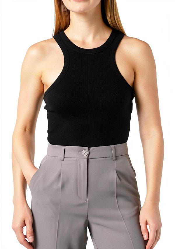 Débardeur Femme NOISY MAY Nmmaya Col Halter Noir