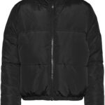 NMANNI Veste Noos Femme Polyester Recyclé Doublure Noire-0