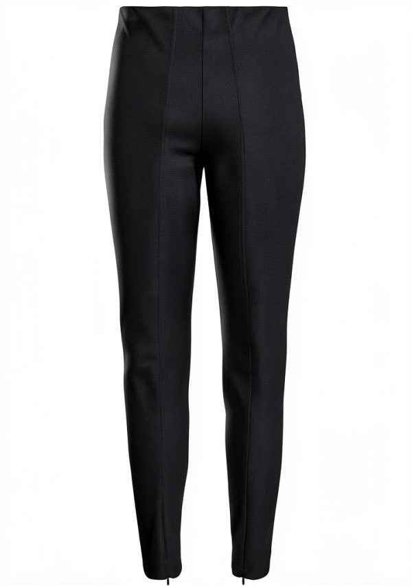 NOISY MAY Legging Femme Noir Coupe Classique Détail