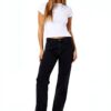 Noisy May Jean Noir coupe droite femme jeune-3