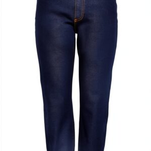 Jean femme Bestseller taille haute délavé bleu foncé-0