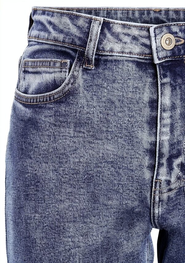 Bestseller Jean Femme Slim Fit Denim Bleu Taille Haute-2