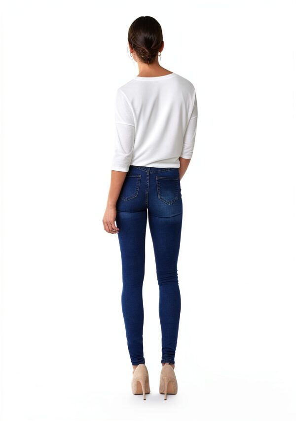 Bestseller Jean Femme Denim Stretch Cinq Poches Taille 26W-3