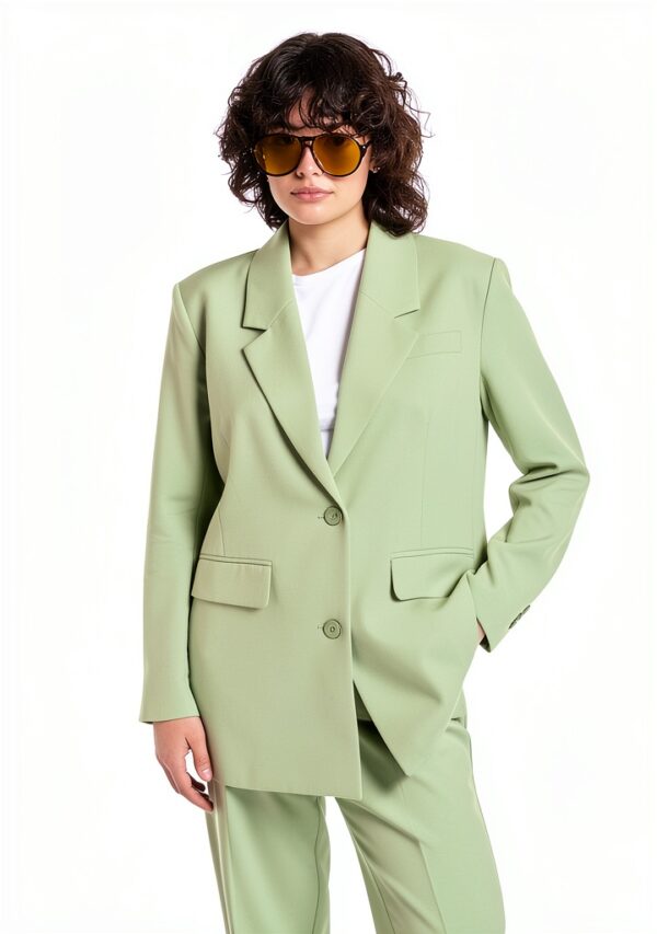 Blazer femme Noisy may polyester classique épaules-5